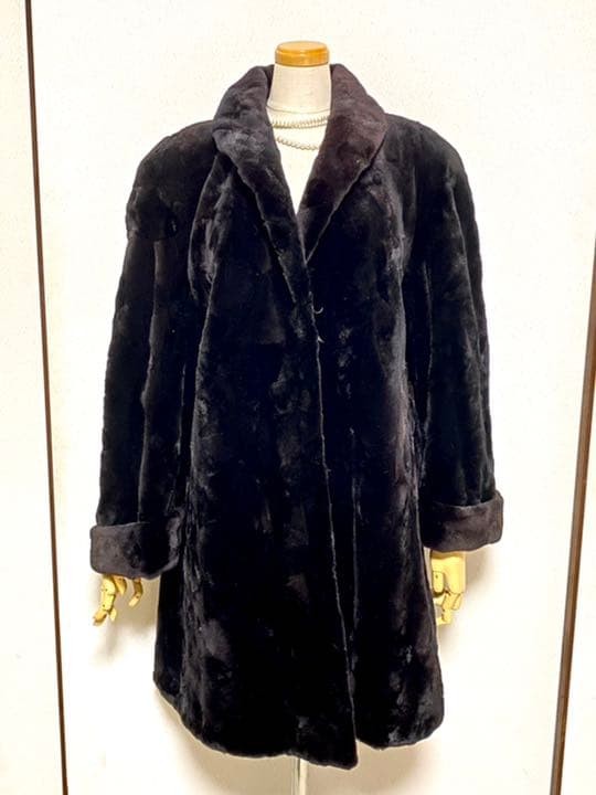 Nm.22 Shared Mink Paisley Pattern Lining Adult Mi… - image 3