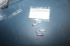 5 NOS Dialight yellow neon indicator cartridge light 507-4537-1433-640