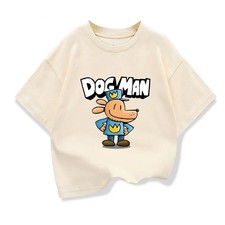 Adorable Boys Cotton Cartoon Dog T Shirt Short Sleeve Colorful Graphic Tee