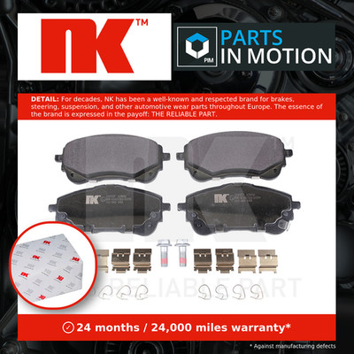 Brake Pads Set Front 2245121 NK 0446502470 0446502471 0046502471 Quality New