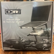 DR PRO DJ Laptop Adjustable Stand DRDJLS1 New Open Box