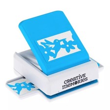 Creative Memories - Hummingbird Flowers Decorative Border Punch - NIB - New