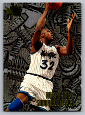 1995-96 Fleer Metal #215 Shaquille O'Neal Orlando Magic Nuts & Bolts