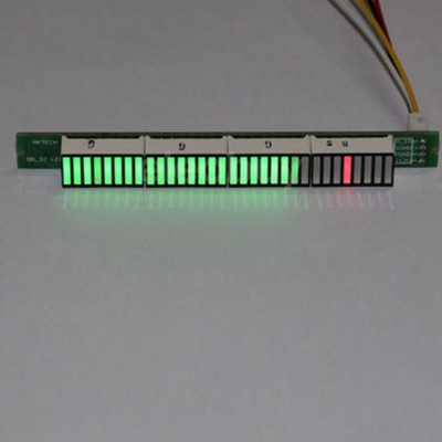 32 Pegelanzeige Audio Display Analyzer für Auto MP3 Player Füllstandsanzeige N
