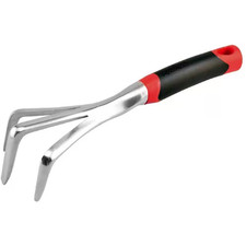DIG Aluminum Ergonomic 5 In. Red Polypropylene Handle Hand Garden Cultivato