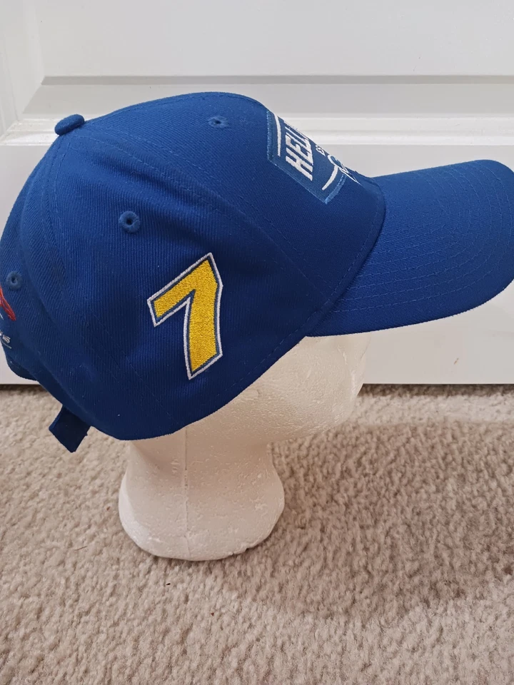 JR Motorsports Hellmann's #7 Race Used Hat Cap NASCAR Justin Allgaier Racing - Image 4 of 4