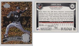 2011 Topps Cognac Diamond Anniversary Chris Sale #65 Rookie RC
