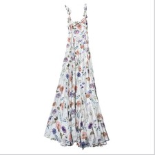 Floral Maxi Split Leg Reformation Dress Sz 4