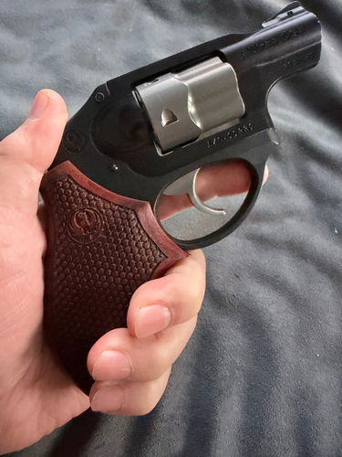 Ruger LCR LCRx Revolver Grips - Fits .38 Spl+P, 9mm Luger, .357 Magnum, Hardwood - Afbeelding 14 van 15