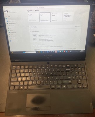 LENOVO LEGION Y540-15IRH | CORE I7-9750H | 1TB | 32GB RAM | 237GB