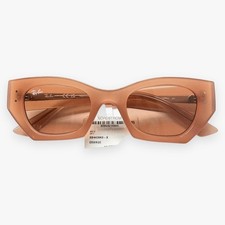 Ray-Ban Zena Sunglasses RB 4430 6778/7 Milky Apricot Orange 49mm No Case