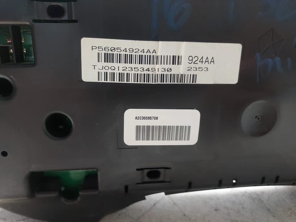 Medidor de painel 14-20 Dodge Grand Caravan velocímetro painel de instrumentos 184.832 milhas - Imagem 4 de 4