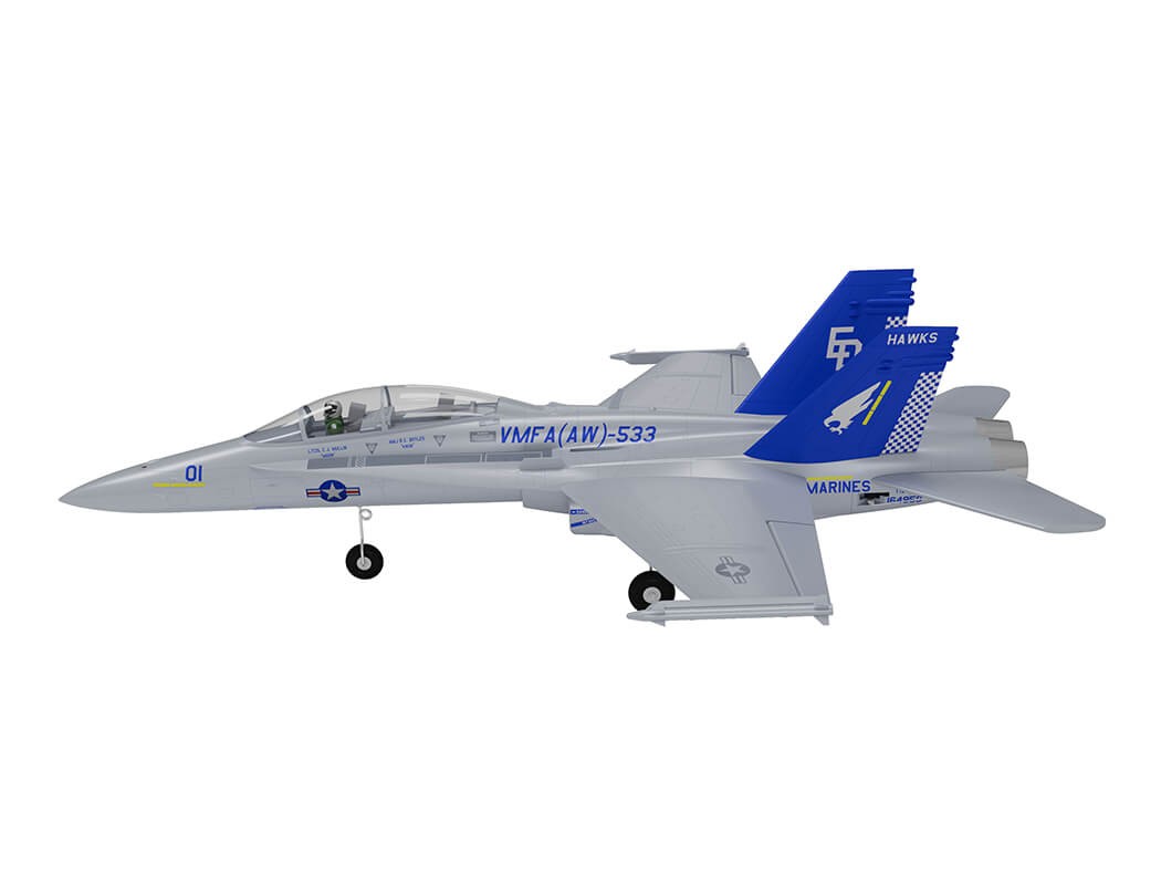 XFLY F-18 Hornet (705mm) ARTF (no Tx/Rx/Batt/Cgr) Twin EDF RC Fighter Jet