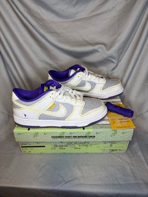 Dunk Low x Union LA Passport Pack-Court Purple Sz 7 Style # DJ9649500