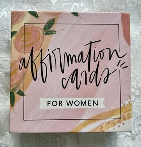 Boxed Set Of 62 Daily Motivational/Affirrmation Cards For Women 