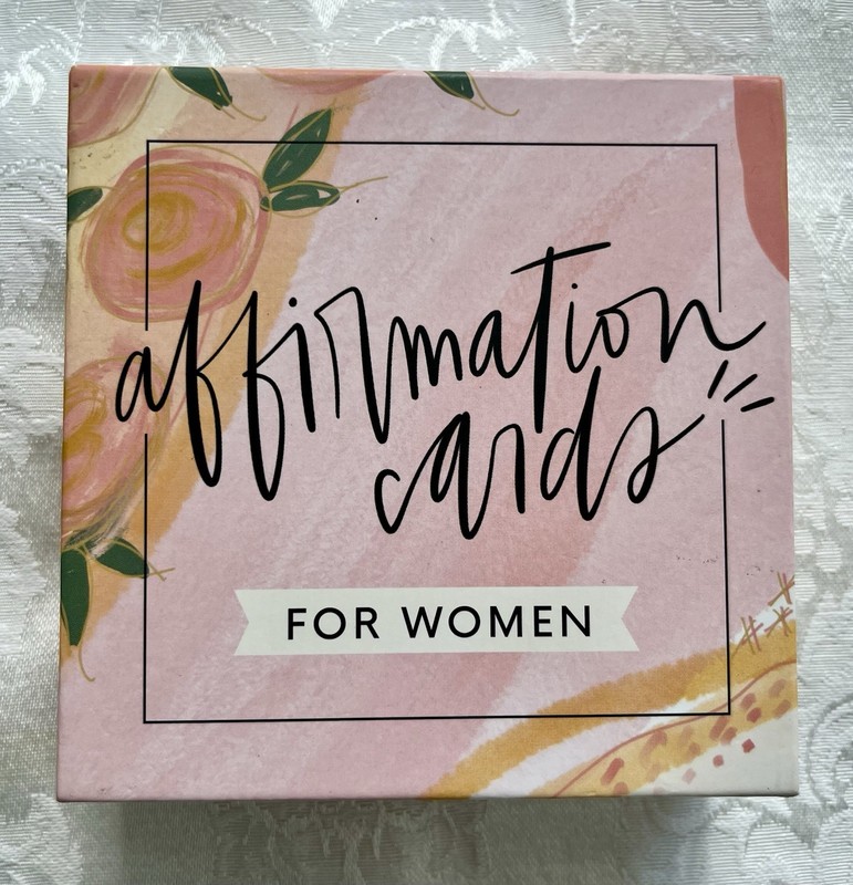 Boxed Set Of 62 Daily Motivational/Affirrmation Cards For Women 