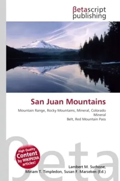 San Juan Mountains Lambert M. Surhone (U. A.) Taschenbuch Englisch 2026-image