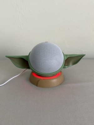 Amazon Echo Dot 4th Gen Alexa w/ OtterBox Grogu Baby Yoda Stand