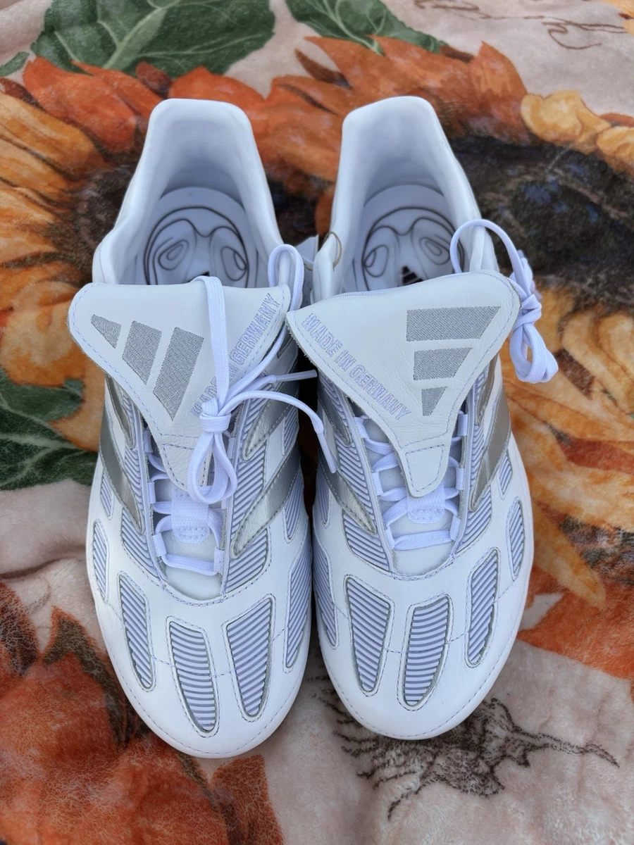 adidas Predator Precision FG White Silver Metallic for Sale