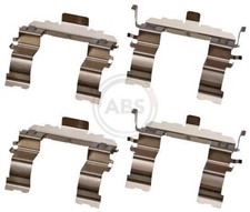 A.B.S. Zubehörsatz, Scheibenbremsbelag Vorne 1920Q