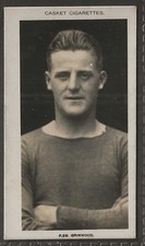 PATTREIOUEX-FAMOUS FOOTBALL 1922 (F1-191)-#059- MANCHESTER UNITED - GRIMWOOD 