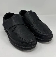 Propet Mens Orthopedic Scandia Strap Shoe Extra Extra Wide Black Size 10 XX(5E)