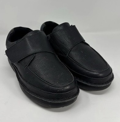 Propet Mens Orthopedic Scandia Strap Shoe Extra Extra Wide Black Size 10 XX(5E)