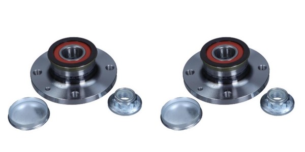 Maxgear 2X Radnabe Radlagersatz Hinterachse FüR Audi A2 VW Lupo 8Z0 6X1 6E1-image