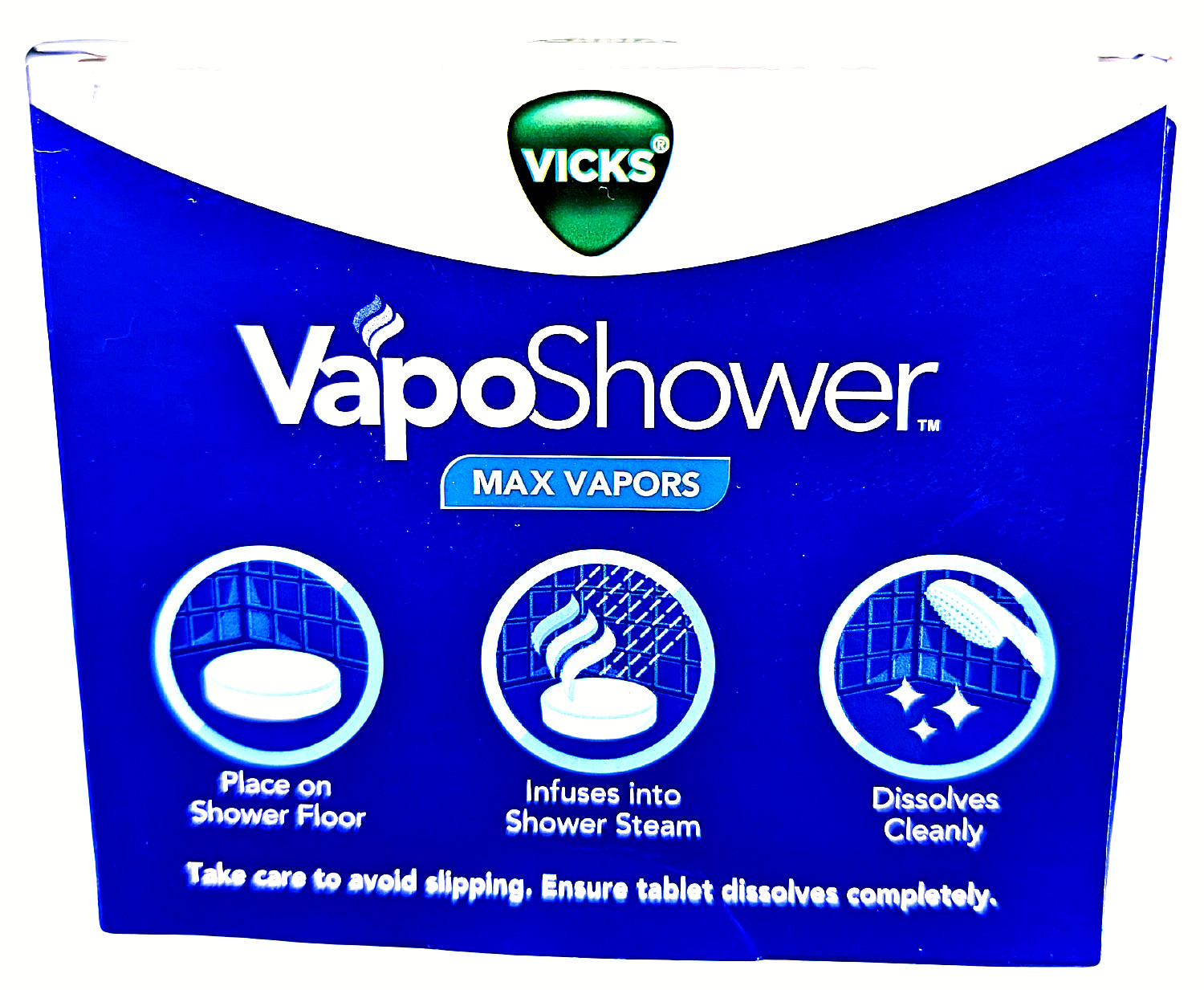 Vicks Vaposhower Max Vapors 8 Shower Tablets