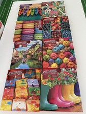Lote De 8 Puzzlebug NEW 500 Pieces Cada Uno