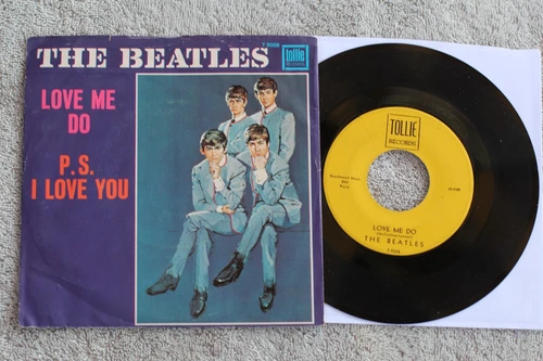 The Beatles  - Love Me Do -  US Picture Sleeve PS 7" - Tollie 9008