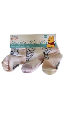   Disney Baby Socken Winnie Pooh Gr. 62/68 3er-Pack NEU & OVP