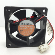 1PCS SUNON KD1206PTB2 DC12V 1.4W 2-Wire Cooling Fan 6025 6CM