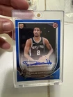 2025-26 Bowman - Paper Autographs Dylan Harper #RVA-DH Blue /150 (AU, RC)
