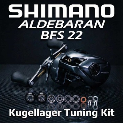 RL-TNG Komplett Kugellager Tuning Kit für Shimano Aldebaran BFS 22