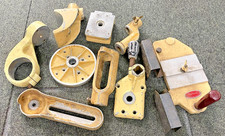 USED MYFORD ML8 WOOD WORKING BRACKETS TOOLRESTS AND ATTACHMENTS FACEPLATES