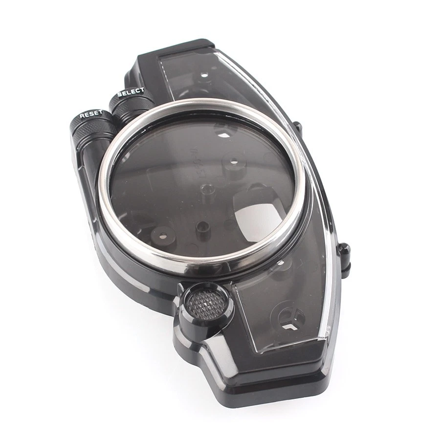 Black Speedometer Tachometer Gauges Housing Case Cover For Yamaha YZF R6 YZF R1 - Изображение 3 из 4