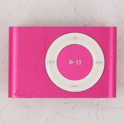 Pink Apple iPod Shuffle 4th Gen 2GB Music Player Portable Clip on MP3 Device