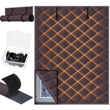 Fanfanwin 1 Pcs 63 x 47 Inches Window Insulation 63 x 47 Inches, Brown