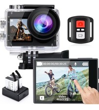 Icefox Action Camera 4K 60fps 20MP i8 Underwater With EIS App and Remote