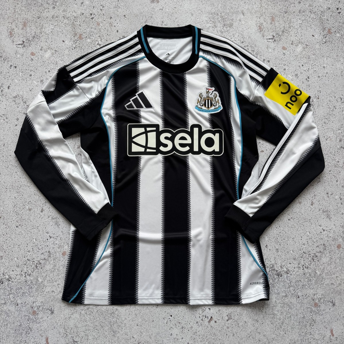 Newcastle United 2025/2026 Home Long Sleeve Football Shirt JP4152