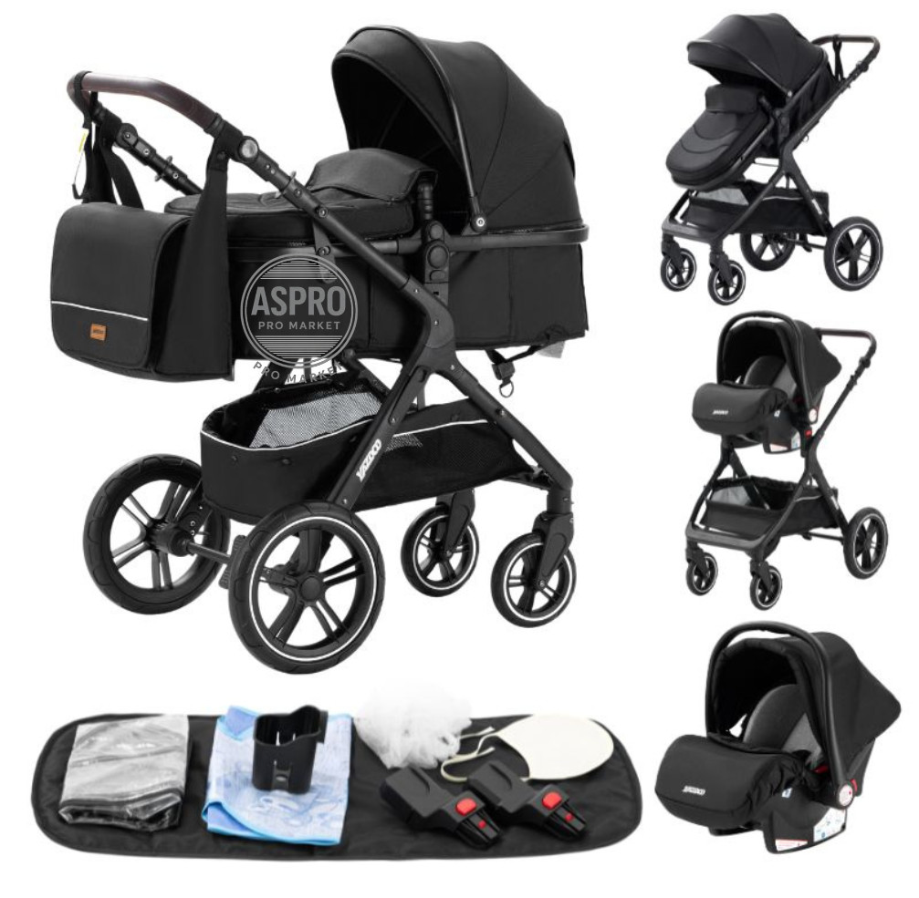 Passeggino 3 in 1. Carrozzina da VIAGGIO portatile pieghevole. Telaio ALLUMINIO foto 6