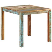 Esstisch 82X80X76 Cm Altholz Massiv