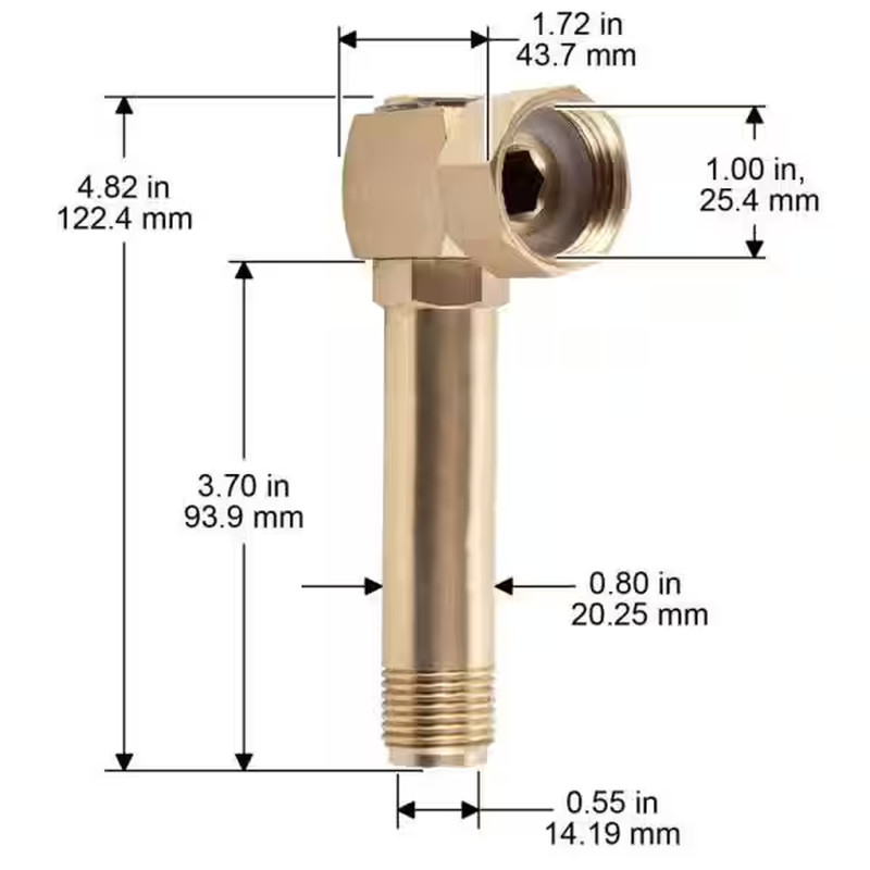 Replacement Part Brass for 301 Replacement Part Garden Hose Reel