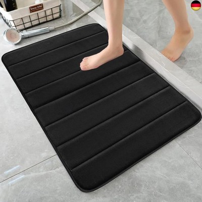 Stone Bath Mat 60x40cm Badematte Memoryschaum rutschfest Badteppich Memory-Schau