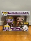 POP! Disney 2 Pack Ursula With Cruella De Vil Hot Topic Exclusive