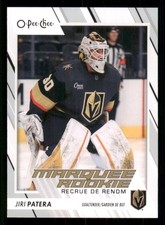 2023-24 O-Pee-Chee #566 Jiri Patera RC