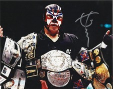 THE GREAT SASUKE  RARE SIGNED PHOTO WITH PROOF
