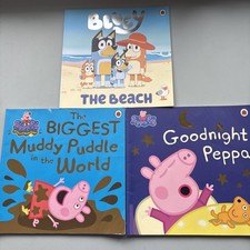 Childrens Picture Books job lot bundle Bluey pepper pig