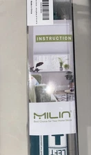 MiLin Top Down Bottom Up Cordless Cellular Shades No Drill - Beige 24"W x 48"H 